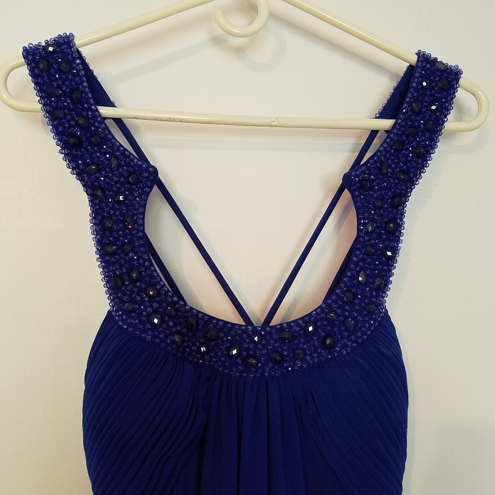 Royal Blue JS Boutique dress size 8-10
